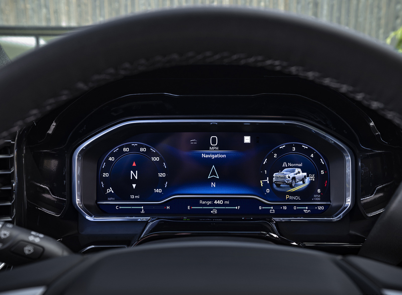 2024 Chevrolet Silverado 2500HD High Country Instrument Cluster Wallpapers #18 of 21