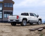 2024 Chevrolet Silverado HD 3500HD LTZ Dually Rear Three-Quarter Wallpapers 150x120