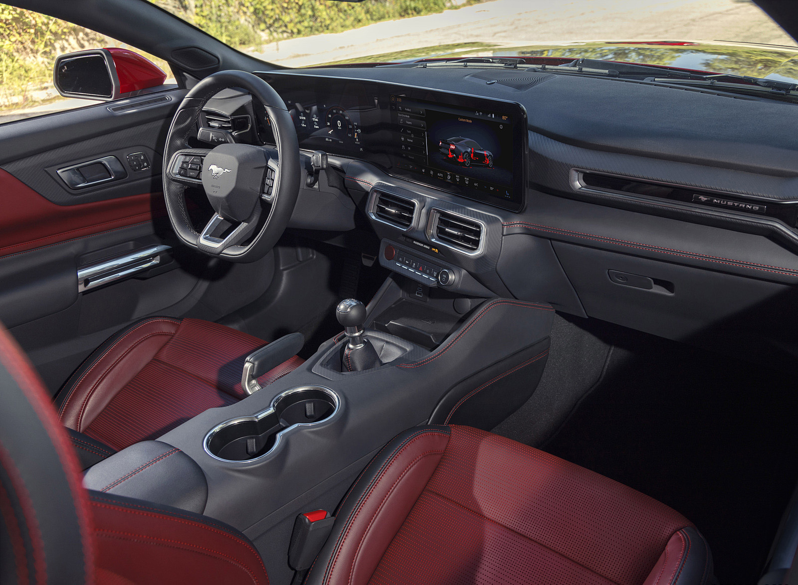 2024 Ford Mustang GT Convertible Interior Wallpapers #12 of 17