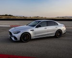 2023 Mercedes-AMG C 63 S E Performance Sedan (Color: High Tech Silver) Front Three-Quarter Wallpapers 150x120 (13)