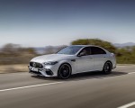 2023 Mercedes-AMG C 63 S E Performance Sedan (Color: High Tech Silver) Front Three-Quarter Wallpapers 150x120