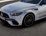 2023 Mercedes-AMG C 63 S E Performance Sedan (Color: High Tech Silver) Front Wallpapers 150x120 (18)