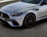 2023 Mercedes-AMG C 63 S E Performance Sedan (Color: High Tech Silver) Front Wallpapers 150x120