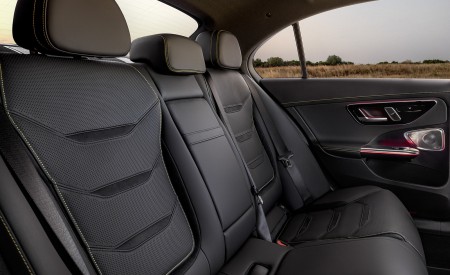 2023 Mercedes-AMG C 63 S E Performance Sedan Interior Rear Seats Wallpapers 450x275 (28)