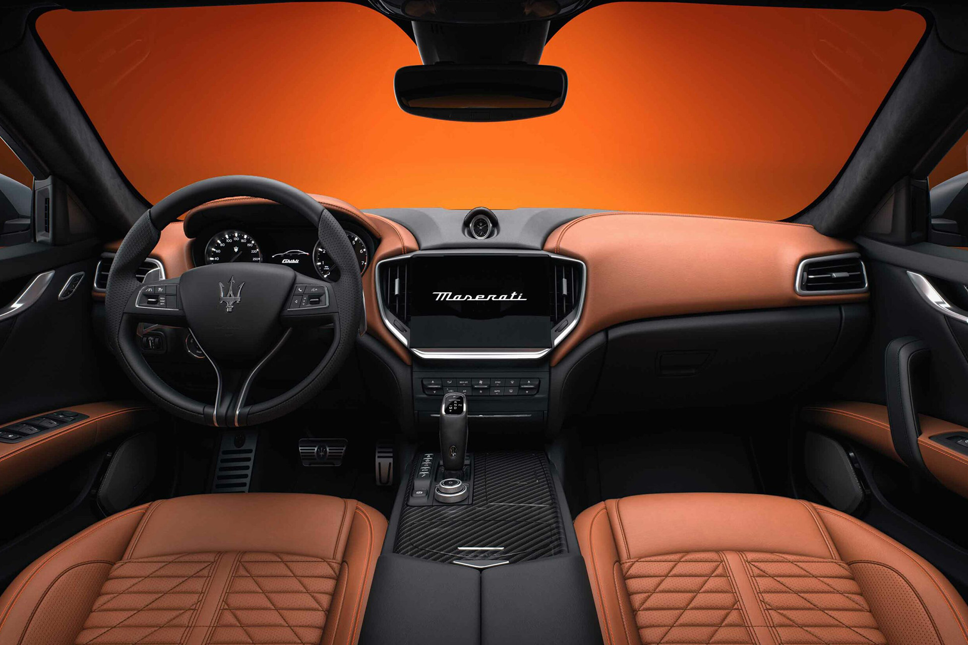 2022 Maserati Ghibli F Tributo Special Edition Interior Cockpit Wallpapers #6 of 15