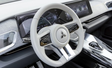 2022 Mitsubishi XFC Concept Interior Steering Wheel Wallpapers 450x275 (47)