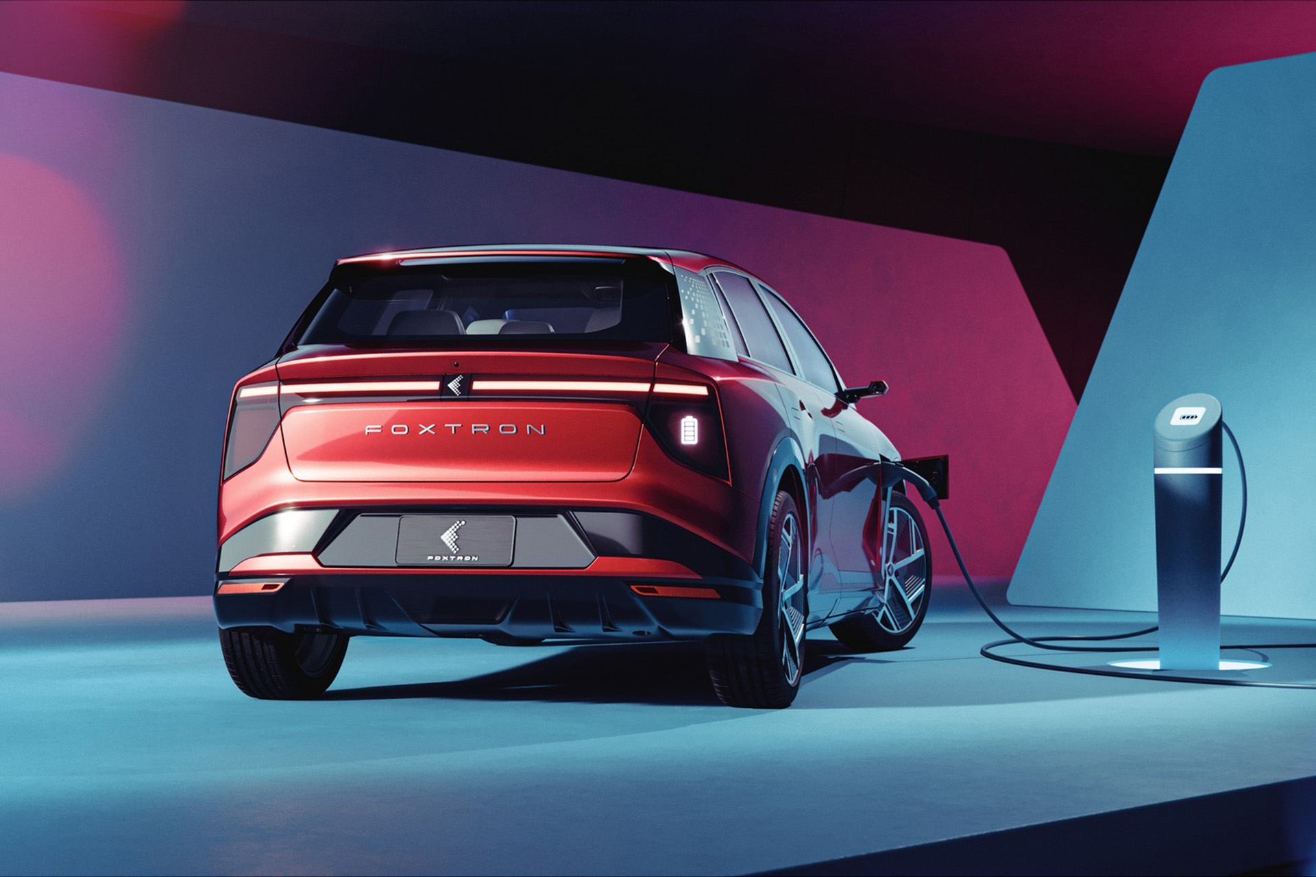 2022 Pininfarina Foxtron Model B Concept Rear Wallpapers #6 of 18