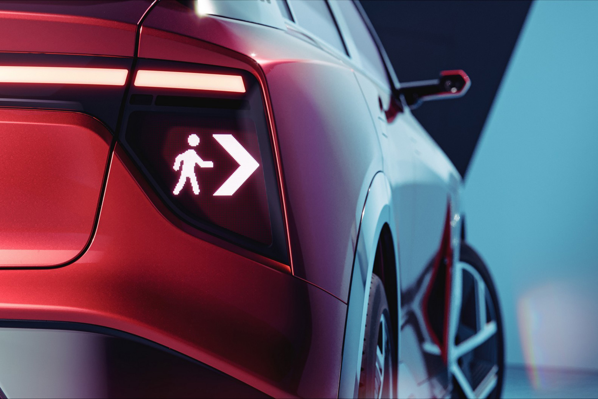 2022 Pininfarina Foxtron Model B Concept Tail Light Wallpapers #9 of 18