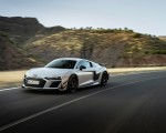 2023 Audi R8 Coupe V10 GT RWD (Color: Suzuka Grey) Front Three-Quarter Wallpapers 150x120