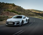 2023 Audi R8 Coupe V10 GT RWD (Color: Suzuka Grey) Front Three-Quarter Wallpapers 150x120