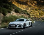 2023 Audi R8 Coupe V10 GT RWD (Color: Suzuka Grey) Front Three-Quarter Wallpapers 150x120