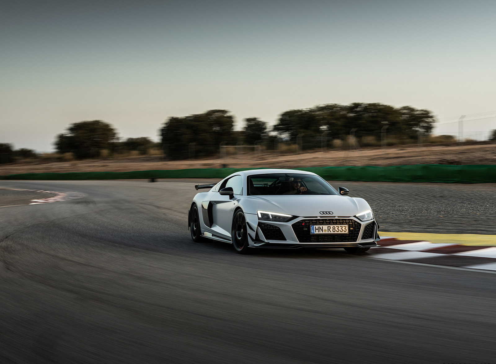 2023 Audi R8 Coupe V10 GT RWD (Color: Suzuka Grey) Front Three-Quarter Wallpapers #13 of 131