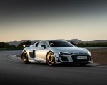 2023 Audi R8 Coupe V10 GT RWD (Color: Suzuka Grey) Front Three-Quarter Wallpapers 150x120