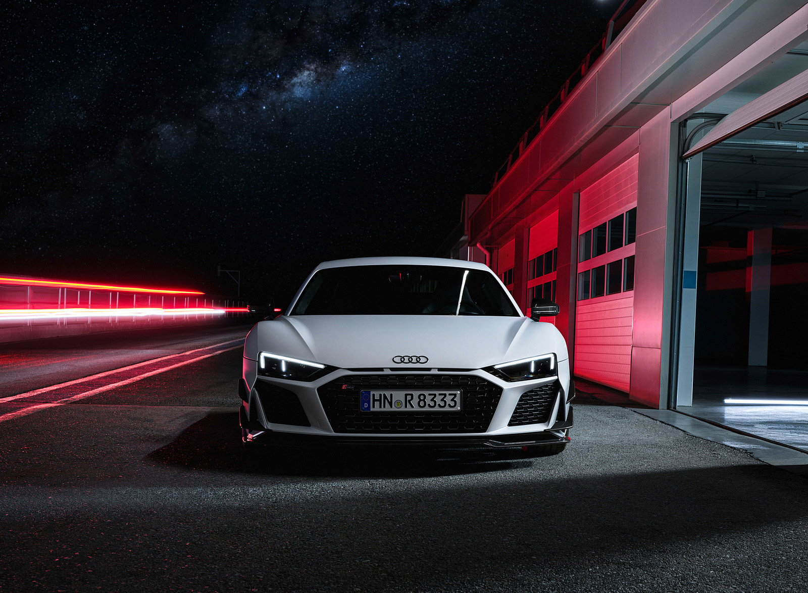 2023 Audi R8 Coupe V10 GT RWD (Color: Suzuka Grey) Front Wallpapers #112 of 131