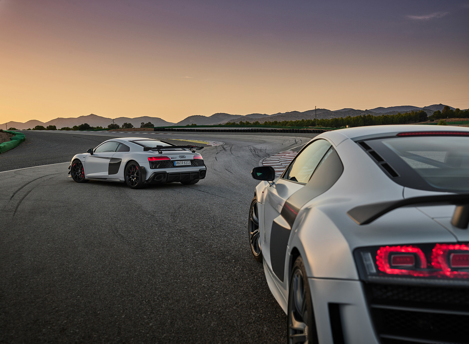 2023 Audi R8 Coupe V10 GT RWD (Color: Suzuka Grey) Rear Three-Quarter Wallpapers #76 of 131