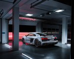 2023 Audi R8 Coupe V10 GT RWD (Color: Suzuka Grey) Rear Three-Quarter Wallpapers 150x120