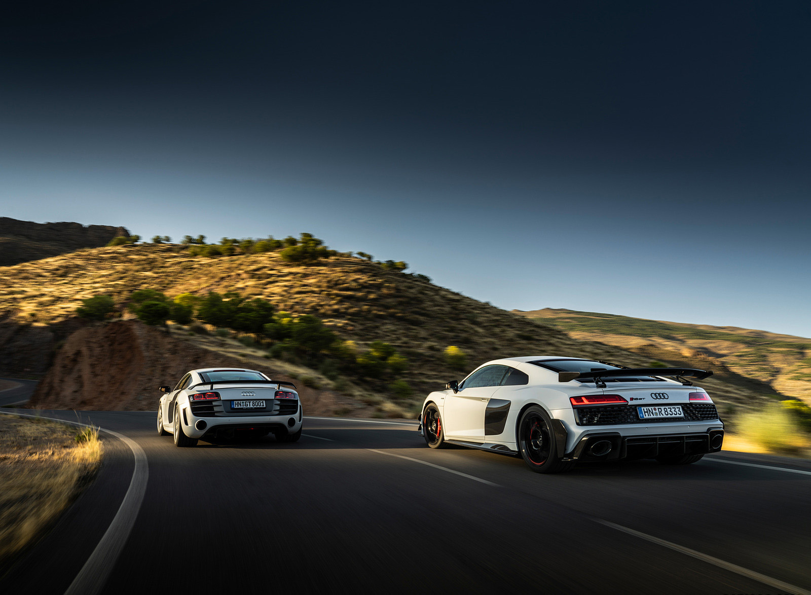 2023 Audi R8 Coupe V10 GT RWD (Color: Suzuka Grey) Rear Three-Quarter Wallpapers #42 of 131