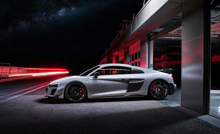 2023 Audi R8 Coupe V10 GT RWD (Color: Suzuka Grey) Side Wallpapers 450x275 (116)