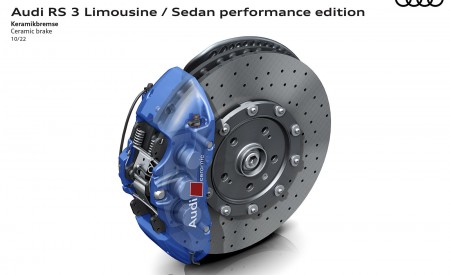 2023 Audi RS 3 Sedan Performance Edition Ceramic brake Wallpapers 450x275 (43)