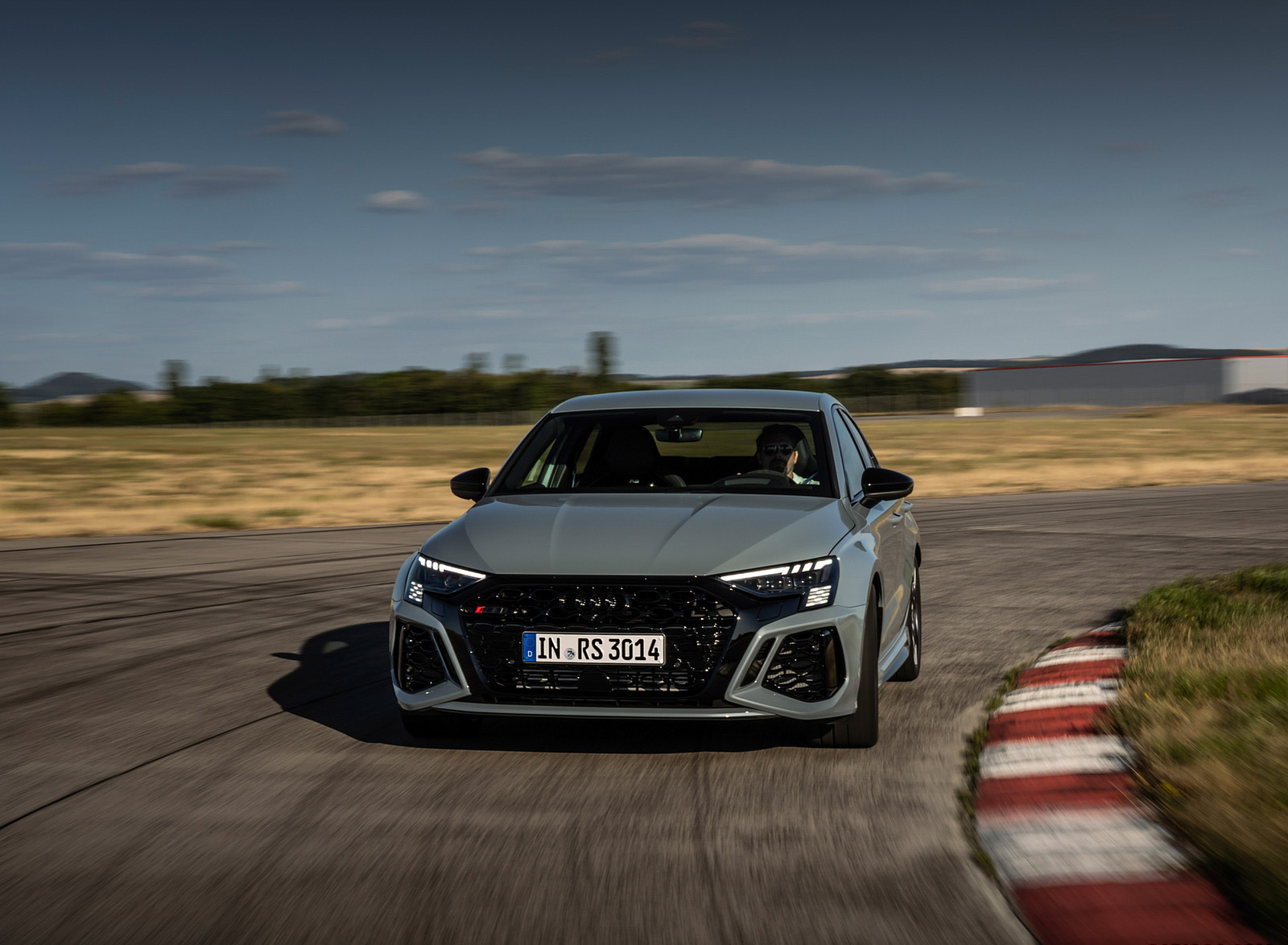 2023 Audi RS 3 Sedan Performance Edition (Color: Arrow Gray Pearl Effect) Front Wallpapers #2 of 45