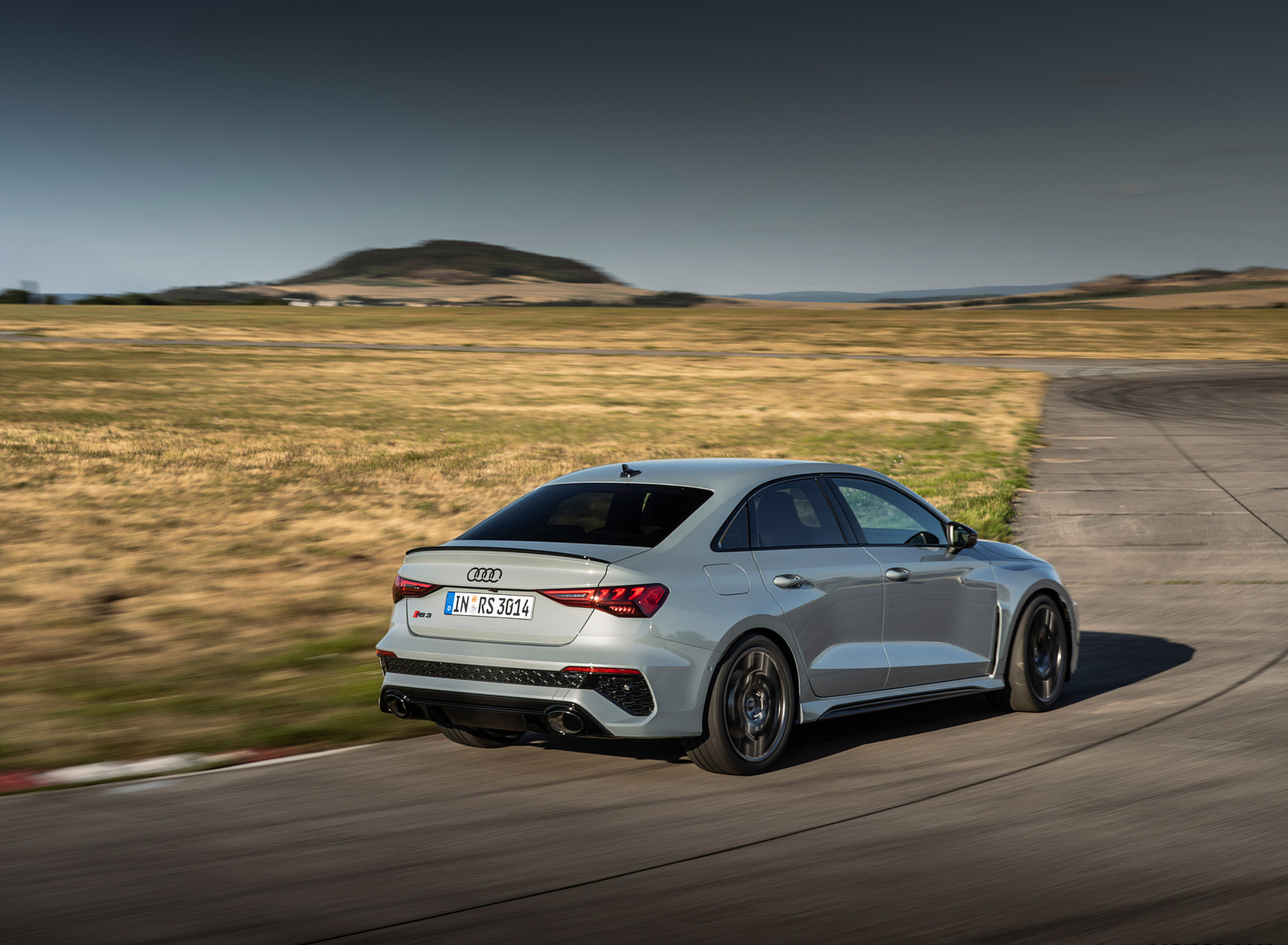 2023 Audi RS 3 Sedan Performance Edition (Color: Arrow Gray Pearl Effect) Rear Three-Quarter Wallpapers #17 of 45