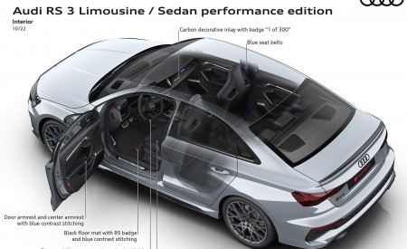2023 Audi RS 3 Sedan Performance Edition Interior Wallpapers 450x275 (30)