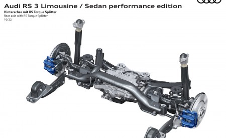 2023 Audi RS 3 Sedan Performance Edition Rear axle with RS Torque Splitter Wallpapers 450x275 (41)