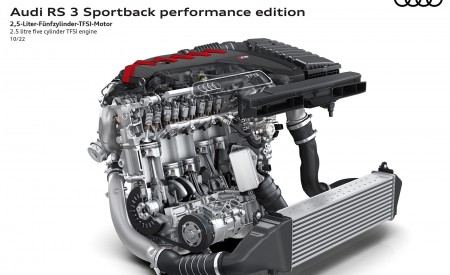 2023 Audi RS 3 Sportback Performance Edition 2.5 litre five cylinder TFSI engine Wallpapers 450x275 (123)