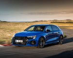 2023 Audi RS 3 Sportback Performance Edition (Color: Nogaro Blue Pearl Effect) Front Three-Quarter Wallpapers 150x120 (26)