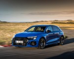 2023 Audi RS 3 Sportback Performance Edition (Color: Nogaro Blue Pearl Effect) Front Three-Quarter Wallpapers 150x120 (26)