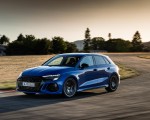 2023 Audi RS 3 Sportback Performance Edition (Color: Nogaro Blue Pearl Effect) Front Three-Quarter Wallpapers 150x120 (27)