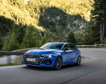 2023 Audi RS 3 Sportback Performance Edition (Color: Nogaro Blue Pearl Effect) Front Three-Quarter Wallpapers 150x120 (6)