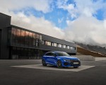 2023 Audi RS 3 Sportback Performance Edition (Color: Nogaro Blue Pearl Effect) Front Three-Quarter Wallpapers 150x120