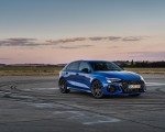 2023 Audi RS 3 Sportback Performance Edition (Color: Nogaro Blue Pearl Effect) Front Three-Quarter Wallpapers 150x120 (52)