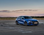 2023 Audi RS 3 Sportback Performance Edition (Color: Nogaro Blue Pearl Effect) Front Three-Quarter Wallpapers 150x120 (52)