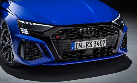 2023 Audi RS 3 Sportback Performance Edition (Color: Nogaro Blue Pearl Effect) Front Wallpapers 450x275 (92)