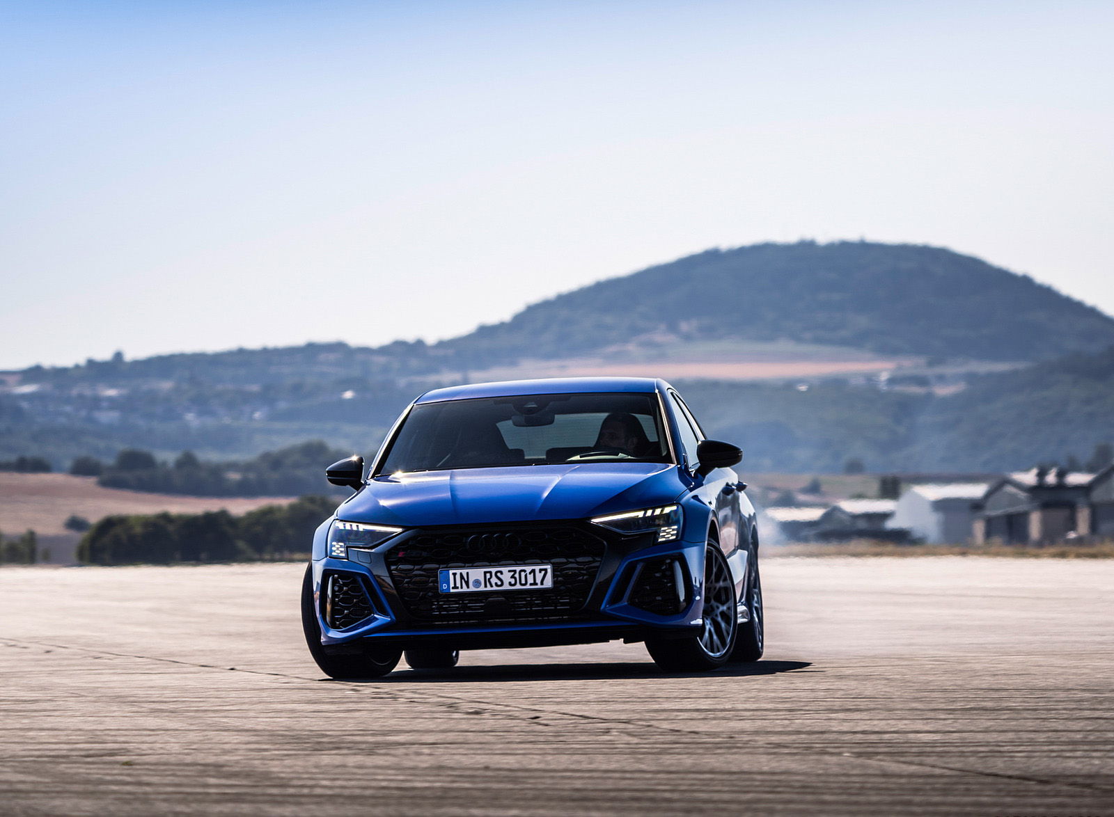 2023 Audi RS 3 Sportback Performance Edition (Color: Nogaro Blue Pearl Effect) Front Wallpapers #35 of 124