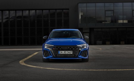 2023 Audi RS 3 Sportback Performance Edition (Color: Nogaro Blue Pearl Effect) Front Wallpapers 450x275 (74)