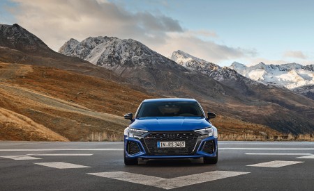 2023 Audi RS 3 Sportback Performance Edition (Color: Nogaro Blue Pearl Effect) Front Wallpapers 450x275 (61)