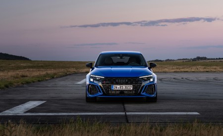 2023 Audi RS 3 Sportback Performance Edition (Color: Nogaro Blue Pearl Effect) Front Wallpapers 450x275 (54)