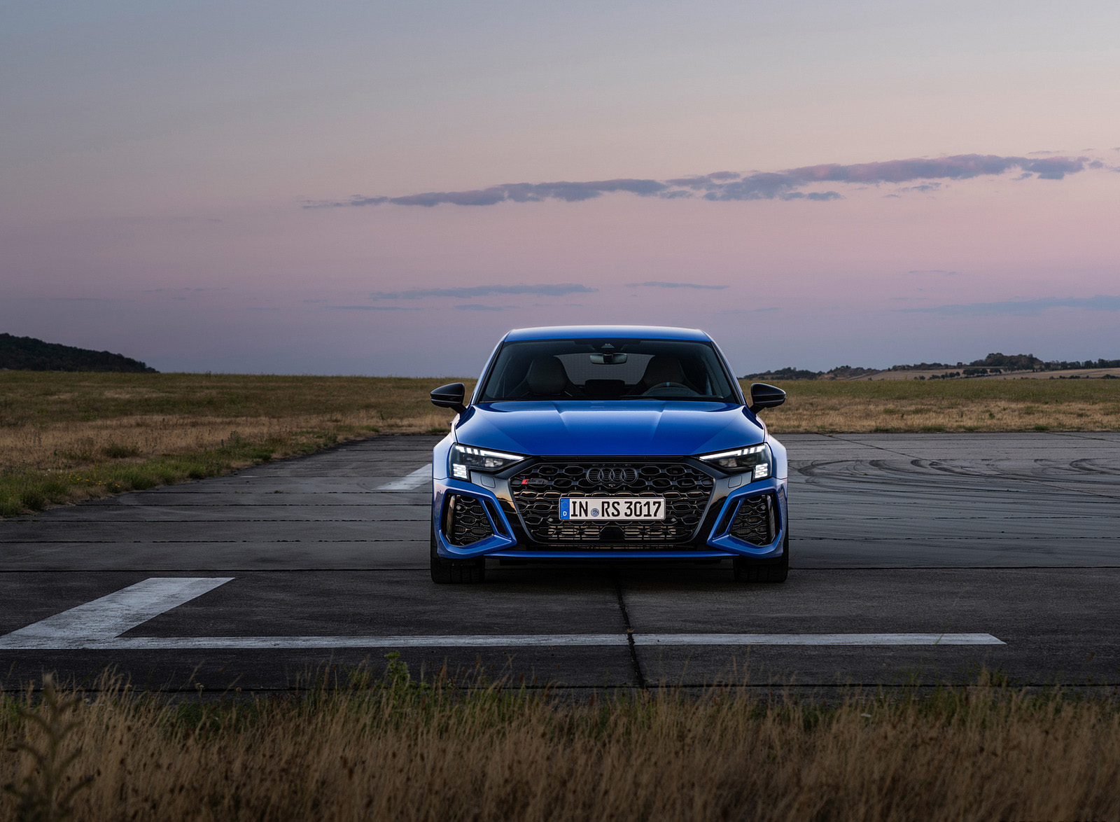 2023 Audi RS 3 Sportback Performance Edition (Color: Nogaro Blue Pearl Effect) Front Wallpapers #54 of 124