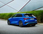 2023 Audi RS 3 Sportback Performance Edition (Color: Nogaro Blue Pearl Effect) Rear Three-Quarter Wallpapers 150x120