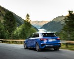 2023 Audi RS 3 Sportback Performance Edition (Color: Nogaro Blue Pearl Effect) Rear Three-Quarter Wallpapers 150x120