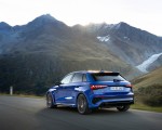 2023 Audi RS 3 Sportback Performance Edition (Color: Nogaro Blue Pearl Effect) Rear Three-Quarter Wallpapers 150x120