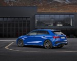 2023 Audi RS 3 Sportback Performance Edition (Color: Nogaro Blue Pearl Effect) Rear Three-Quarter Wallpapers 150x120