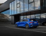 2023 Audi RS 3 Sportback Performance Edition (Color: Nogaro Blue Pearl Effect) Rear Three-Quarter Wallpapers 150x120 (72)