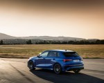 2023 Audi RS 3 Sportback Performance Edition (Color: Nogaro Blue Pearl Effect) Rear Three-Quarter Wallpapers 150x120