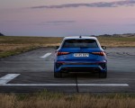 2023 Audi RS 3 Sportback Performance Edition (Color: Nogaro Blue Pearl Effect) Rear Wallpapers 150x120