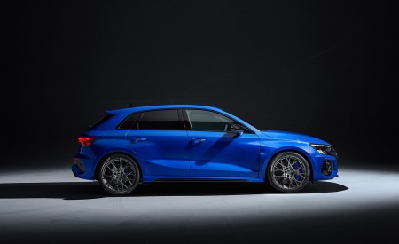 2023 Audi RS 3 Sportback Performance Edition (Color: Nogaro Blue Pearl Effect) Side Wallpapers 450x275 (91)