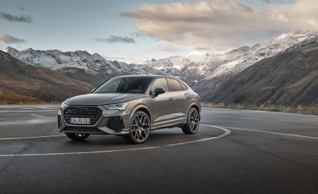 2023 Audi RS Q3 Sportback 10 Years Edition (Color: Chronos Grey Matallic) Front Three-Quarter Wallpapers 450x275 (30)